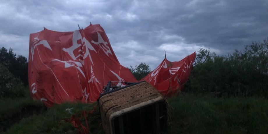 воздушный шар, падение, жертвы