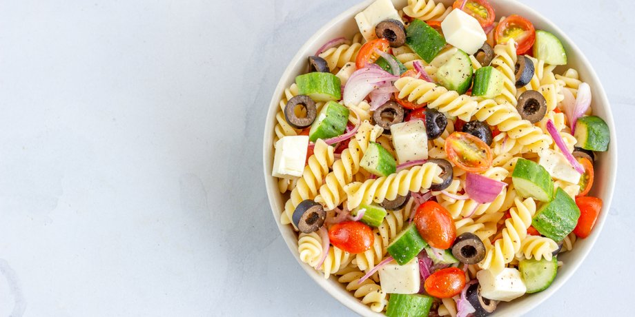 салат із макаронами, кулінарні рецепти