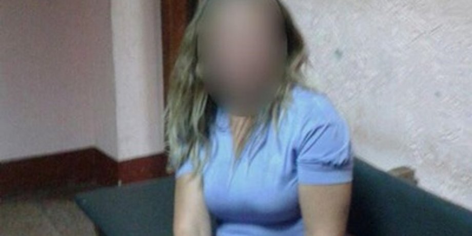 Пьяная водитель/Фото: facebook.com/lutskpolice