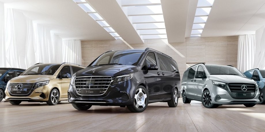 Mercedes Vito 2024, Mercedes Vito, новый Mercedes Vito, Mercedes V-Class 2024, Mercedes V-Class