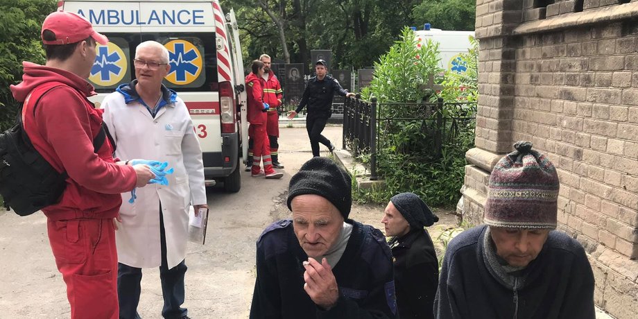 Одеса, пацієнти, інваліди, кладовище