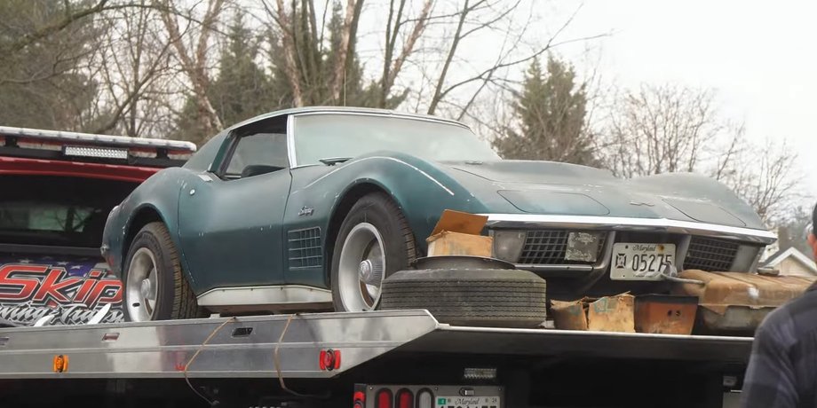 Chevrolet Corvette 1971, Chevrolet Corvette, Chevrolet Corvette LS6, покинуті авто