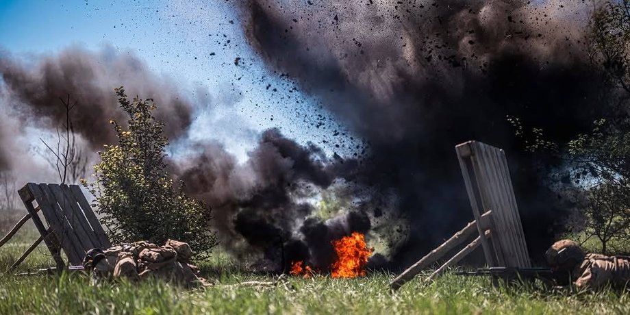 Война в Украине взрывы и обстрелы