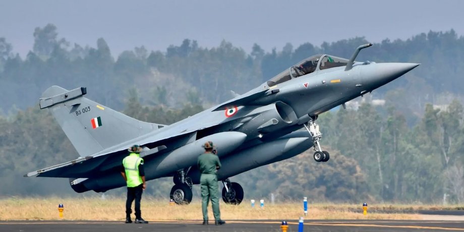 Винищувач Rafale індійських ВПС