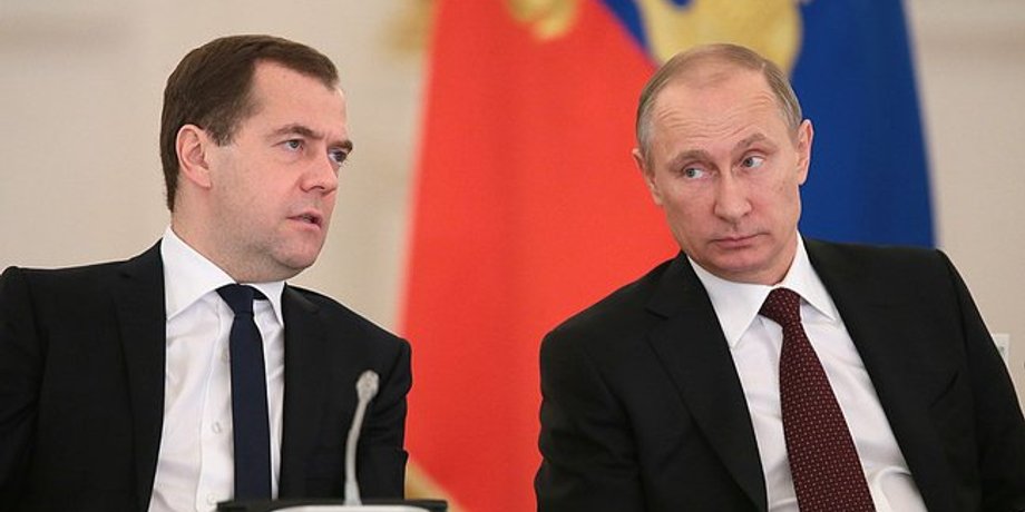 Медведев и Путин / Фото: пресс-служба Кремля