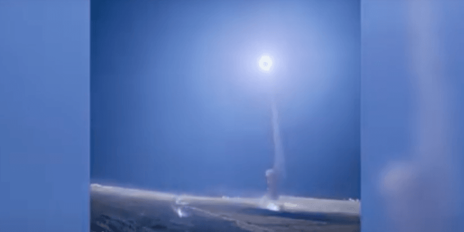 пуск ракеты Minuteman III