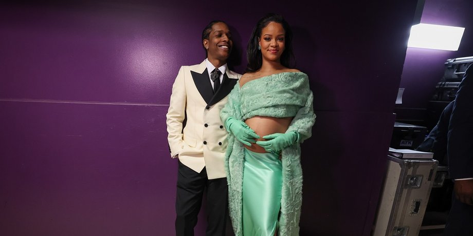 A$AP Rocky, оскар 2023, лучшие пары оскара, самые красивые пары оскара, рианна