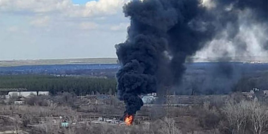 ТЭС, Счастье, Луганск, пожар, артобстрел