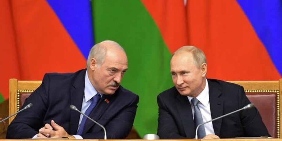 Александр Лукашенко и Владимир Путин