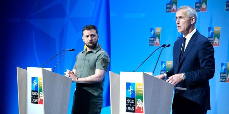 Володимир Зеленський на саміті НАТО