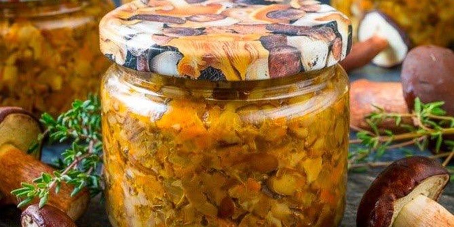 грибы, икра из грибов