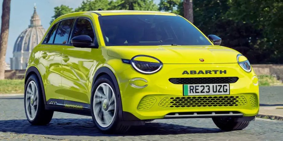 Abarth Fiat 600e, Abarth 600e, Fiat 600e, Fiat 600, кроссовер Fiat, электромобиль Fiat, новый Fiat 600