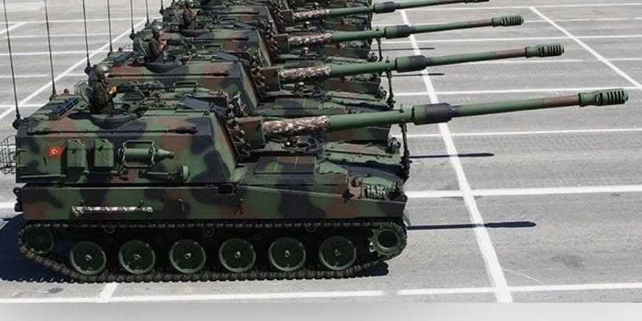 Турецкие САУ T-155 Firtina