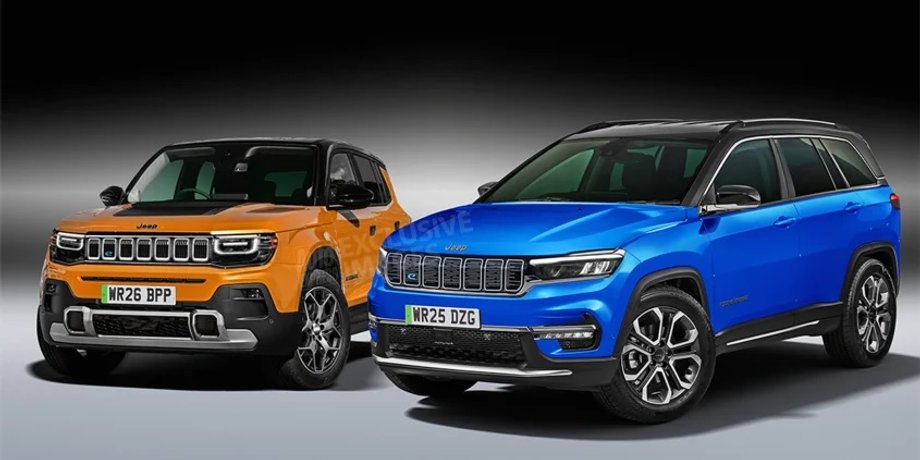 электромобили джип, электромобили Jeep, Jeep Compass, Jeep Renegade, новый Jeep Compass, новый Jeep Renegade