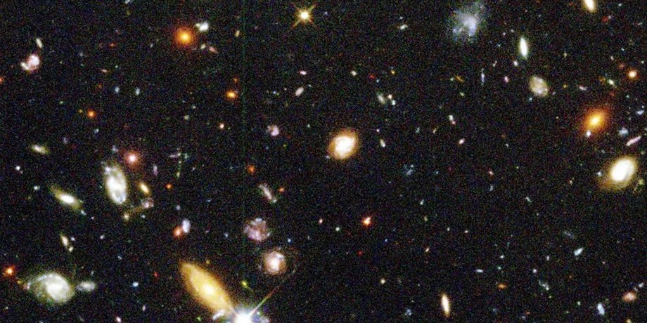 космос, телескоп Хаббл, Hubble Deep Field