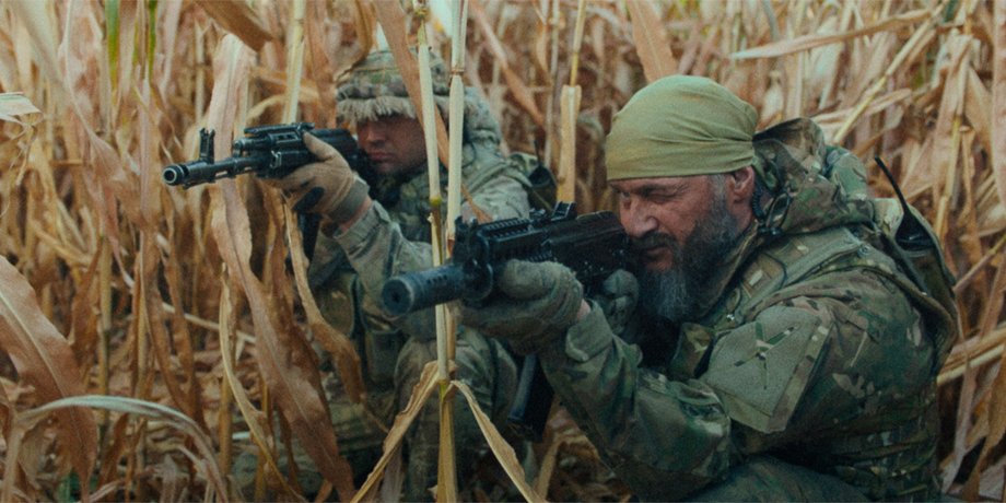 Кадр із прем'єрного фільму "Снайпер. Білий ворон"