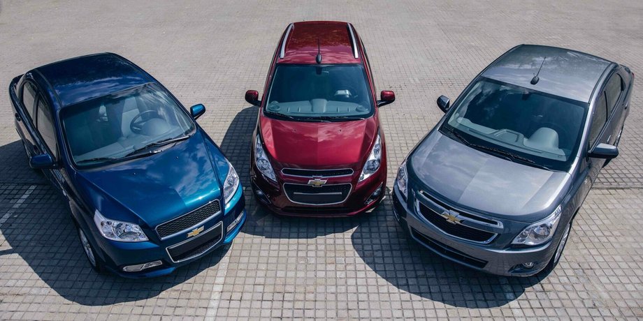 Автомобілі Chevrolet Узбекистан