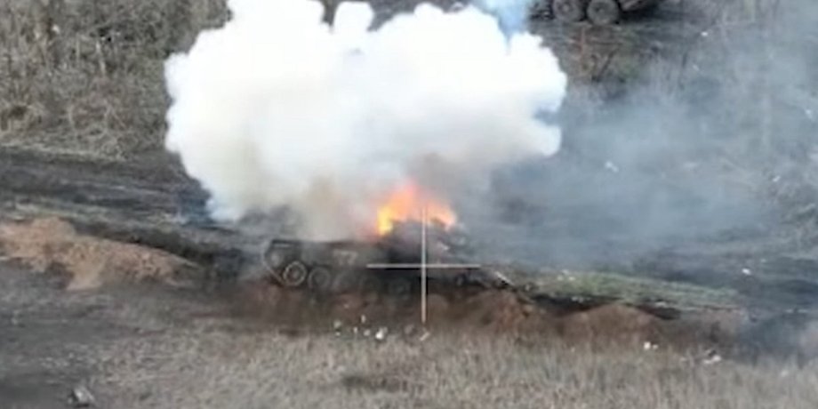 Танк, взрыв