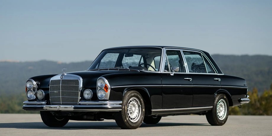 Mercedes 300SEL 6.3,  Mercedes S-Class, Mercedes S-Class W108, Стів макквін