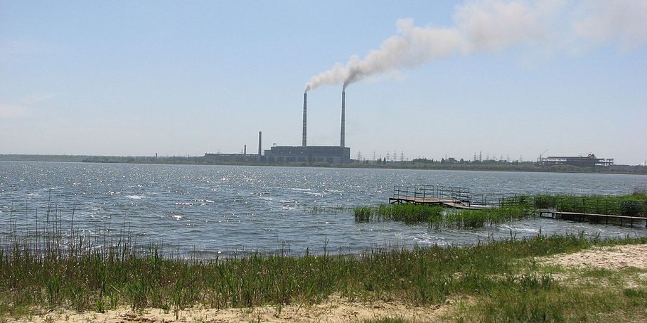 Курахівська дамба, тернівська дамба, Курахівська ТЕС, курахівського водосховища, підрив дамби