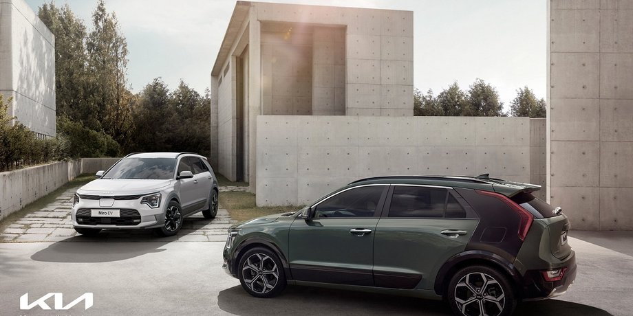 Kia Niro 2022, новый Kia Niro, кроссовер Kia Niro, Kia Niro, электромобиль Kia Niro