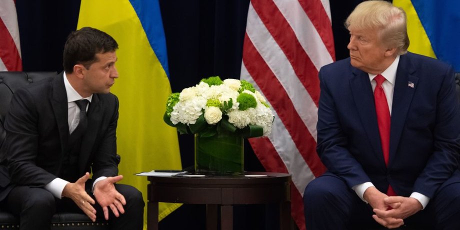 Дональд Трамп и Владимир Зеленский