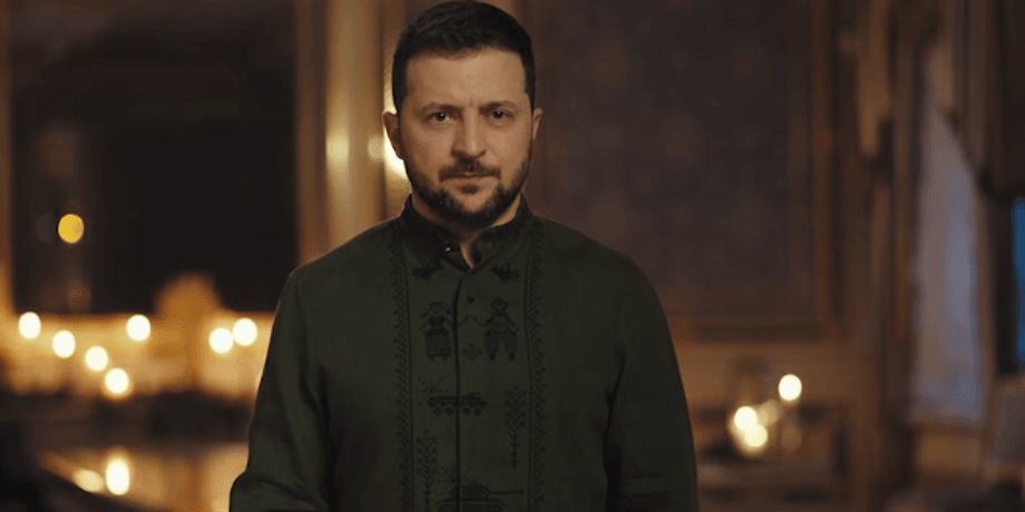 президент украины, зеленский, рождество
