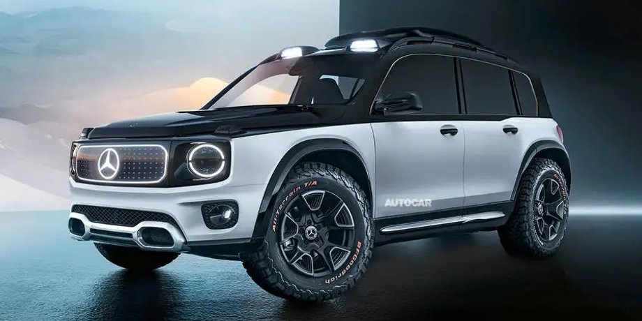электромобиль мерседес, новый Mercedes, электромобиль Mercedes, кроссовер Mercedes