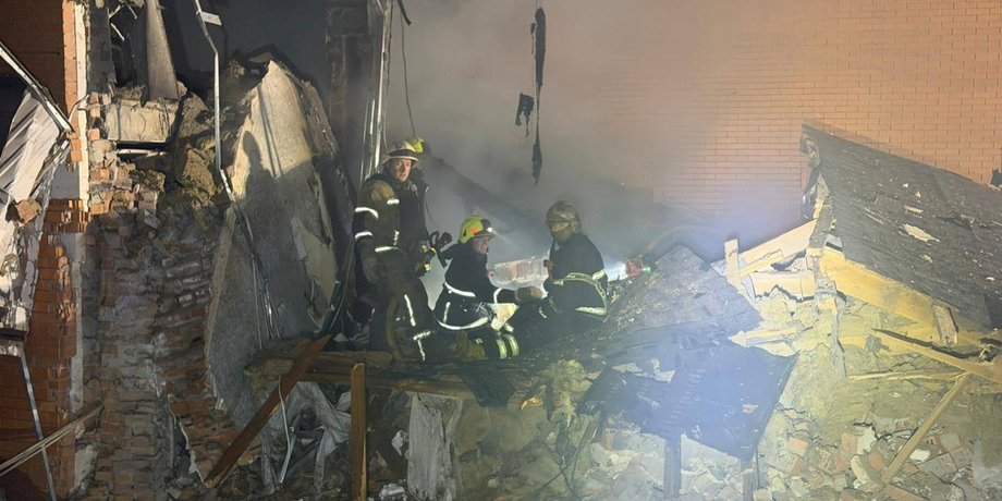 Нападение дрона в Вишневом в Киевской области