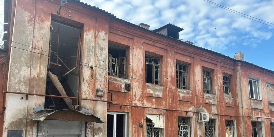 Разрушения в Покровске, Покровск обстрел ВС РФ, Покровск обстрел, Покровск разрушения после обстрела, Покровск линия фронта, Покровск линия фронта