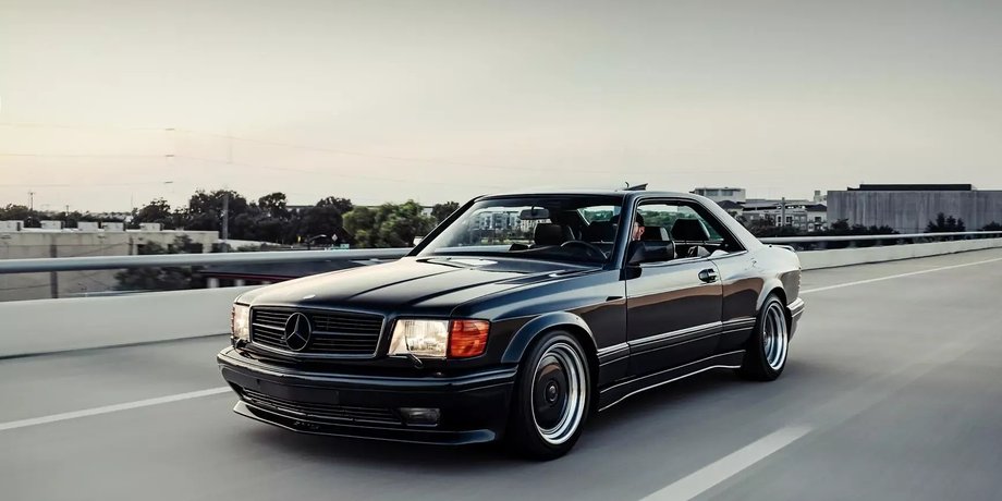 Mercedes 560SEC AMG, Mercedes W126, купе Mercedes W126