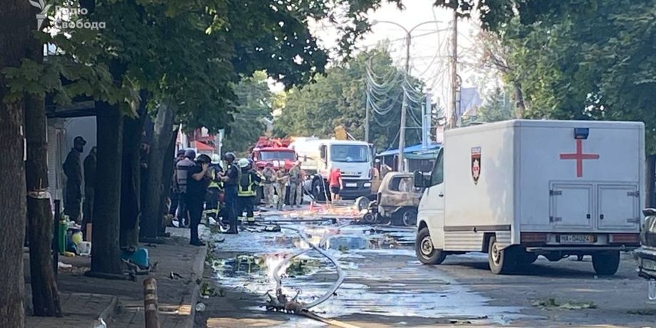 Обстріл Костянтинівки, фото