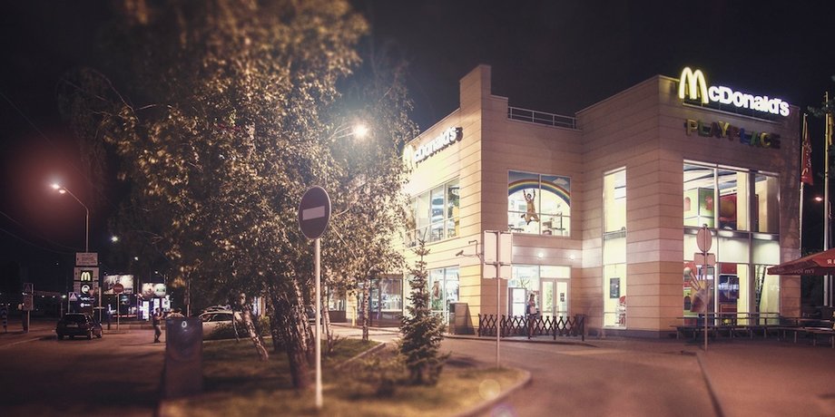 McDonald's, киев, украина, открытие