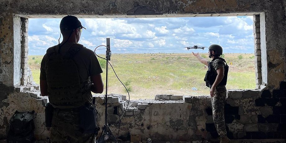 Партизаны, дроны, БПЛА, запуск БПЛА, военные