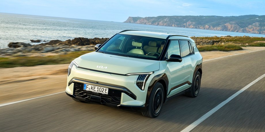 Kia EV3, новый Kia EV3, электромобиль Kia, электромобиль Kia, кроссовер Kia