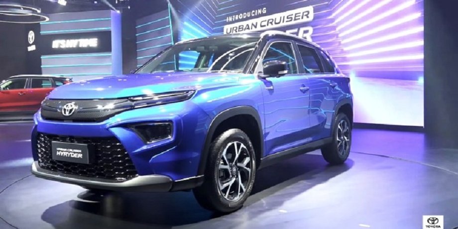 Toyota Urban Cruiser Hyryder, Toyota Hyryder, новий Toyota Urban Cruiser Hyryder, Toyota Hyryder 2022