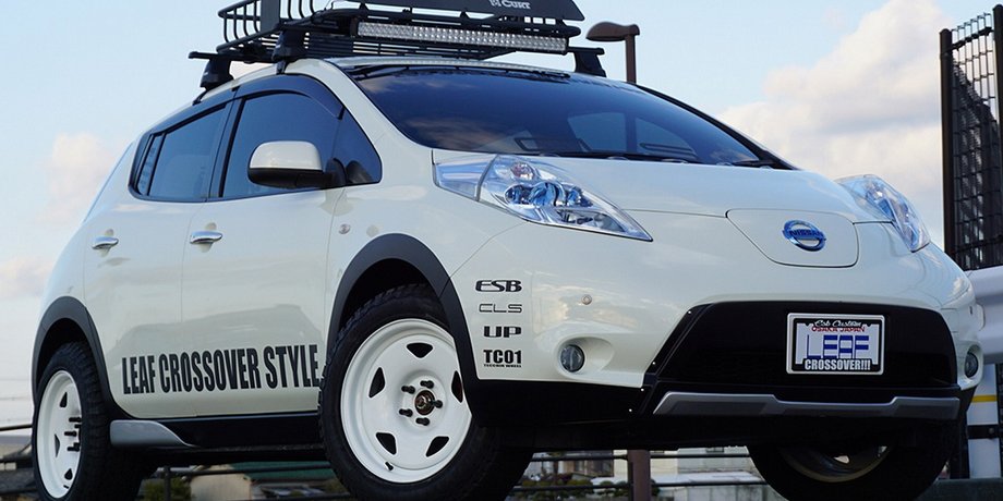 Кроссовер Nissan Leaf, тюнинг Nissan Leaf, Nissan Leaf, электромобиль Nissan Leaf