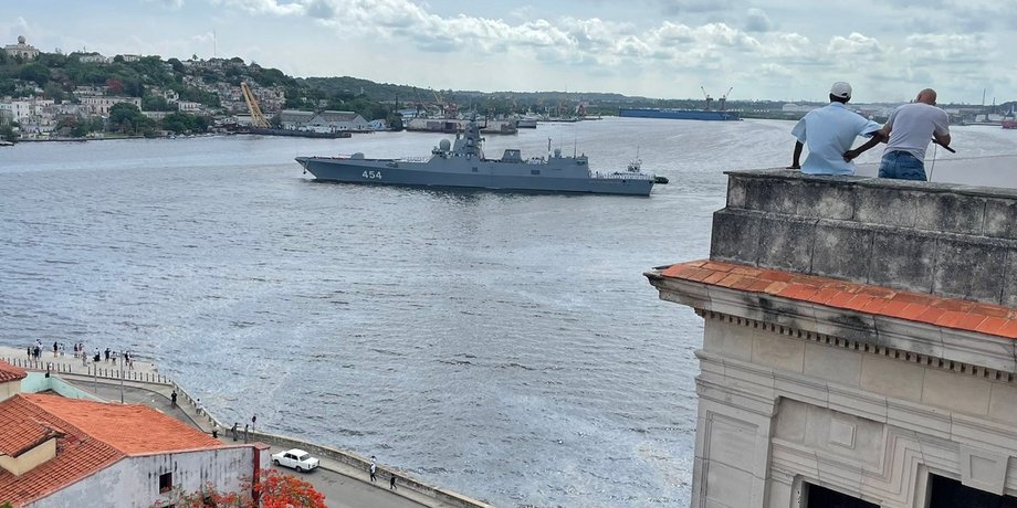 фрегат адмірал горшков куба, російський фрегат, адмірал горшков