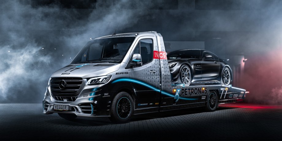 Евакуатор Kegger Sprinter Petronas Edition, Kegger Mercedes, Kegger Mercedes Sprinter