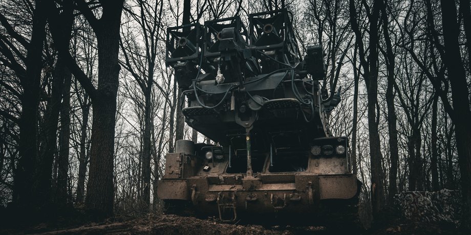 Бук-М1 ЗРК ЗСУ на позиціях