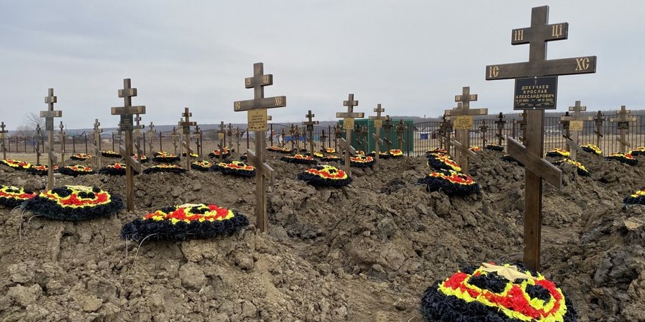 кладбище ЧВК Вагнер
