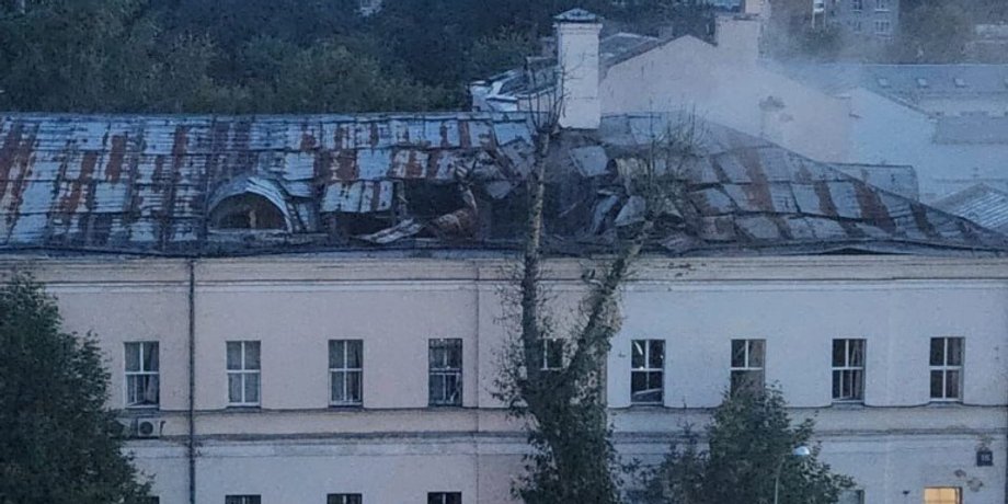 атака дронов, падение бпла, комсомольский проспект