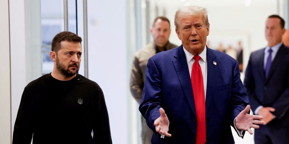 Угода про корисні копалини, Трамп Зеленський