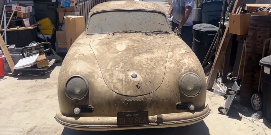 Porsche 356 1959, Porsche 356, Porsche 356 A, спорткар Porsche, покинуті авто