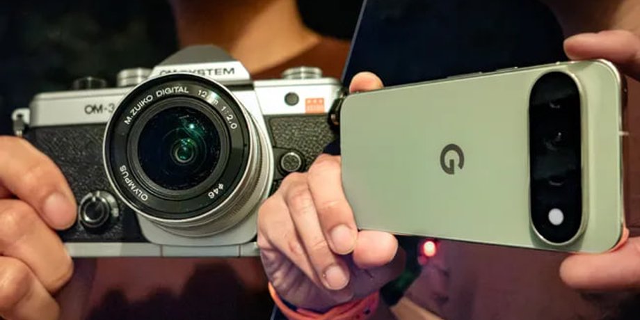 OM SYSTEM OM-3 Astro и Google Pixel 11 Pro XL