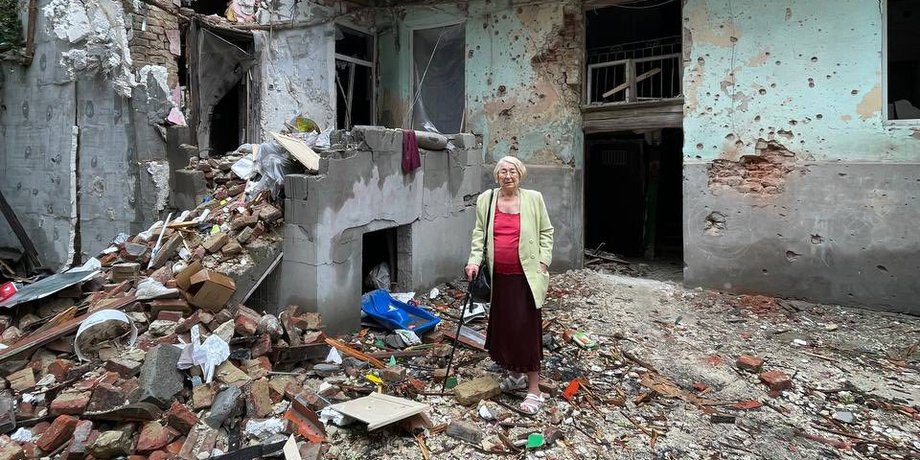 Христина Гоянюк, руїни, обстріл Львова