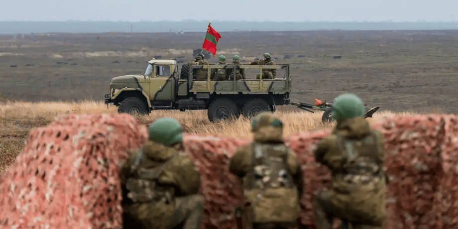 Учения, армия Приднестровья, склады в селе Колбасна