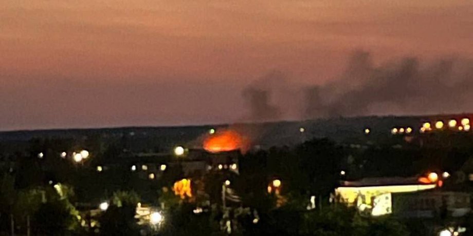 Взрыв на моторном заводе