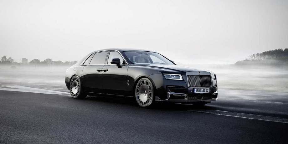 Rolls-Royce Ghost Brabus 700, Rolls-Royce Ghost, Brabus 700, новый Rolls-Royce Ghost, тюнинг Rolls-Royce