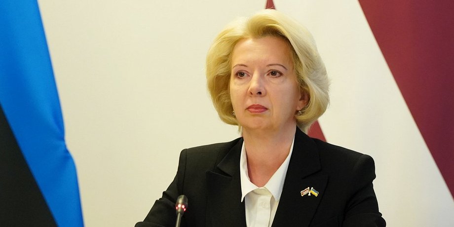 Міністр оборони Латвії, міністр Інара Мурнієце, Латвія Росія, Латвія Псков, Латвія про атаку БПЛА, міноборони Латвії про Псков